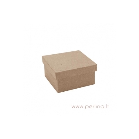 Kartoninė kvadratinė dėžutė, 6,5x6,5x3,5 cm