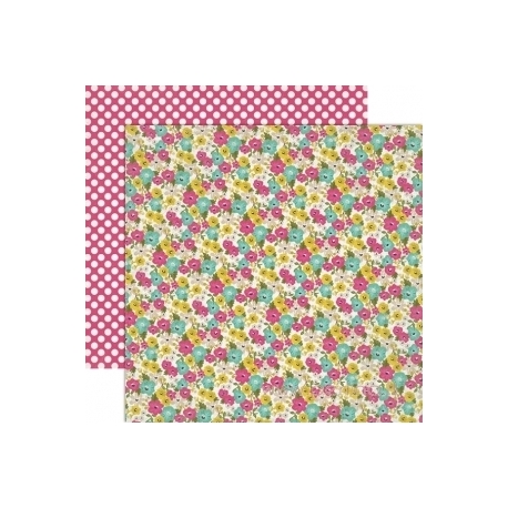 Popierius "Mini Flowers", 30,5x30,5 cm