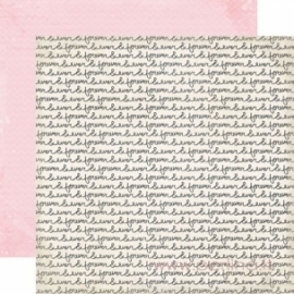 Popierius "Forever & Ever", 30,5x30,5 cm