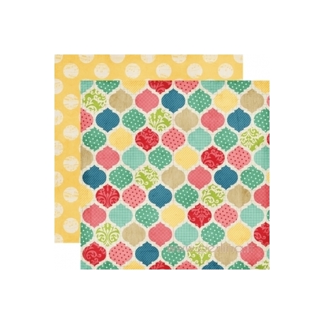 Popierius "Quatrefoil", 30,5x30,5 cm