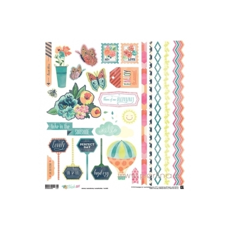 Lipdukai "Element Stickers", 26 vnt.