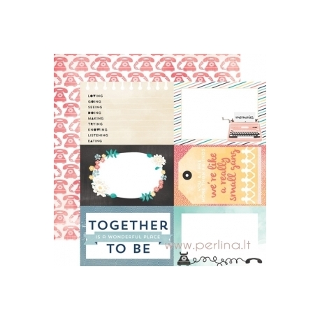 Popierius "Together", 30,5x30,5 cm