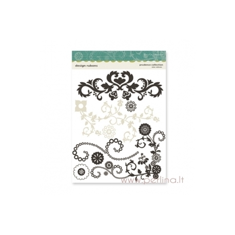Rub-ons "Prudence Collection", 12,7x15,24 cm