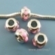 Pandora metalinis karoliukas, rožinis, 10x7 mm