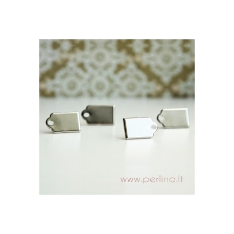 Dek.vinukas "Shiny Silver tags", 1 vnt.