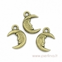 Bronzos sp. pakabukas "Moon", 16,5x11,5 mm
