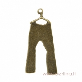 Bronzos sp. pakabukas "Trousers", 45x21 mm
