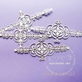 Chipboard "Ornament - Paris", 4 pcs