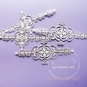 Chipboard "Ornament - Paris", 4 pcs