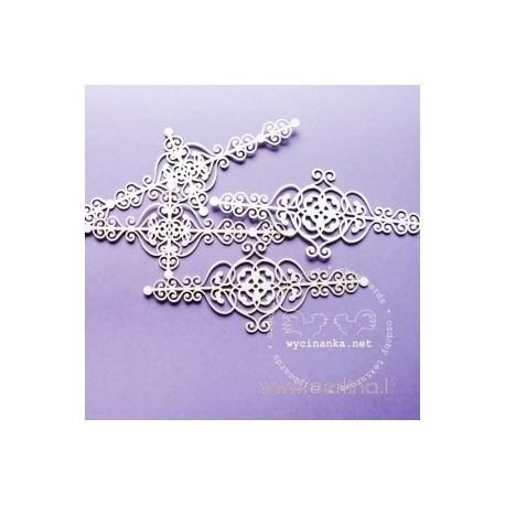 Chipboard "Ornament - Paris", 4 pcs