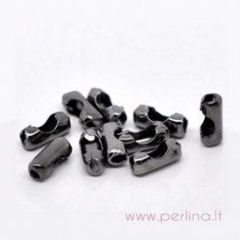 Sidabro sp. užspaudžiamas burbuliukas, 9x3,5 mm