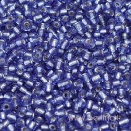 Biserio karoliukai, mėlyni, 3 mm, 40 g