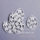 Chipboard "Daffodils Easter egg", 5 pcs