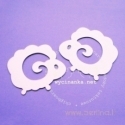 Chipboard "Lamb", 2 pcs