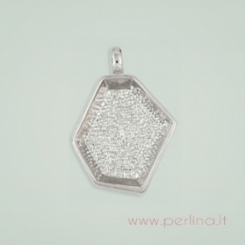 DeCoRé pakabukas su grioveliu, 30x26 mm