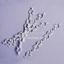 Chipboard "Wild Rose - borders", 4 pcs