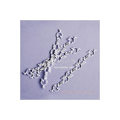 Chipboard "Wild Rose - borders", 4 pcs