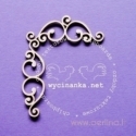 Chipboard "Romance - ornaments-2", 4 pcs