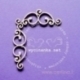 Chipboard "Romance - ornaments-2", 4 pcs
