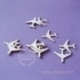 Chipboard "Airplane", 10 pcs