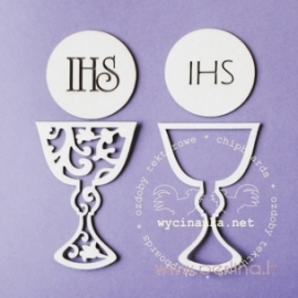 Chipboard "Communion", 2 pcs
