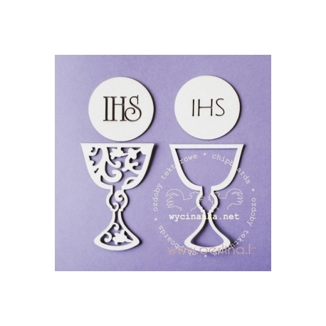 Chipboard "Communion", 2 pcs