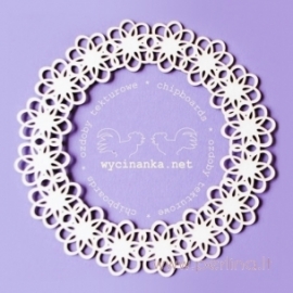 Chipboard "Lace Frame", 1 pc