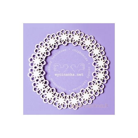 Chipboard "Lace Frame", 1 pc
