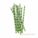 Popierinis šiaudelis, bambukas, 20 cm