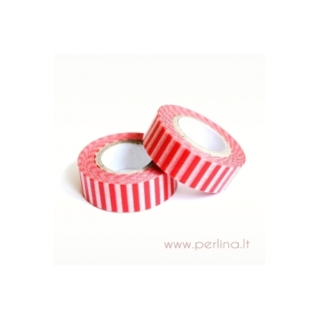 Washi tape, 1,5 cm, 10 m
