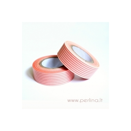 Washi tape, 1,5 cm, 10 m