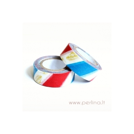 Washi tape, 1,5 cm, 10 m