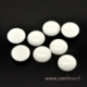 Cabochon, white porcelain, 25 mm