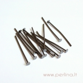 Juodos sp. smeigtukas, 30x0,7 mm, 10 vnt.