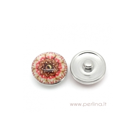 NOOSA spaudė "Romantiška gėlė", 18 mm