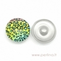 NOOSA spaudė "Įvairiaspalvis leopardas", 18 mm