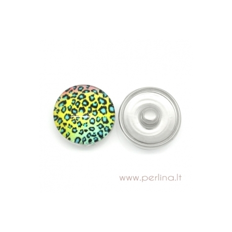 NOOSA spaudė "Įvairiaspalvis leopardas", 18 mm