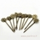 Bobby pins hair clip "Sunflower", 62x17 mm