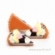 PVC pendant "Piece of cake", 57x35 mm