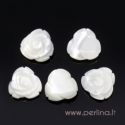 Kriauklės kabošonas "Gėlė", 10x10 mm