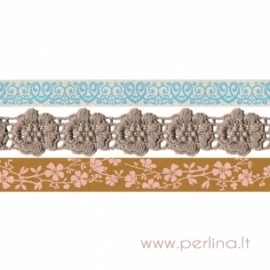 Fairy Belle Ribbon and Lace Trim, 3 pcs, 91,44 cm