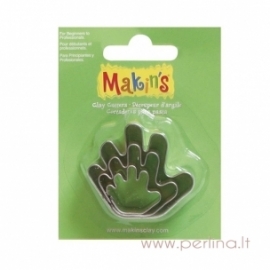 Hand Clay Cutters, 3 pcs