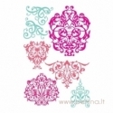 Clear stamp "Iron Works", 6 pcs