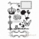 Cling stamp "Zephyr", 13 pcs