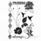 Cling stamp "Rondelle", 10 pcs