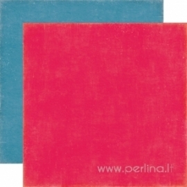 Paper "Red Blue", 30,5x30,5 cm