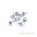 Brads "Diamond Heart", 15 pcs
