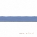 Ripsinė juostelė "Blue Dashed", 22 mm, 1 m