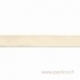 Grosgrain ribbon "Cream Dashed", 22 mm, 1 m