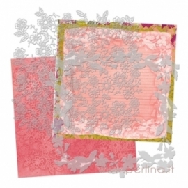 Masks "Flower", 20x20 cm, 2 pcs.